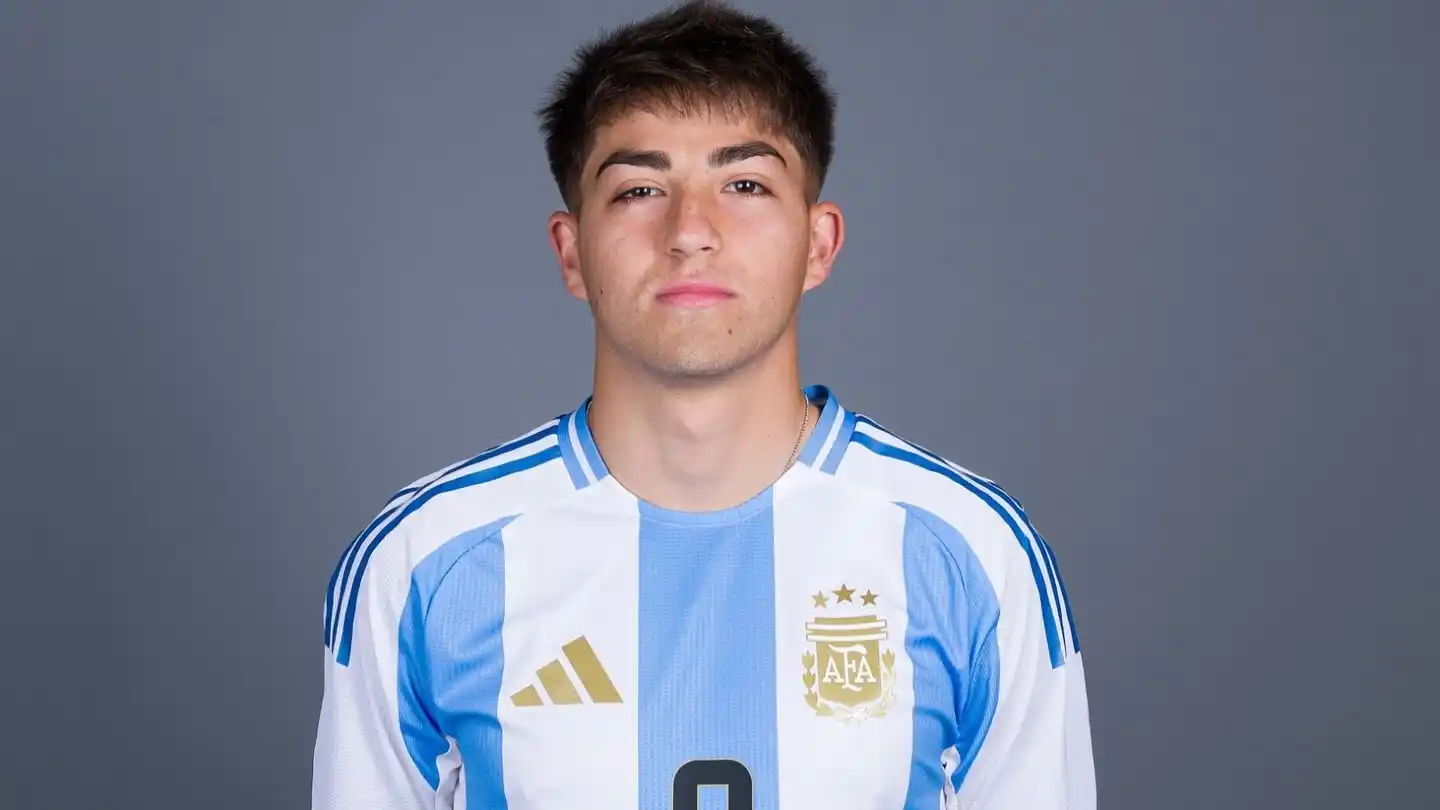 Acuña, volante de Newell's y del seleccionado.