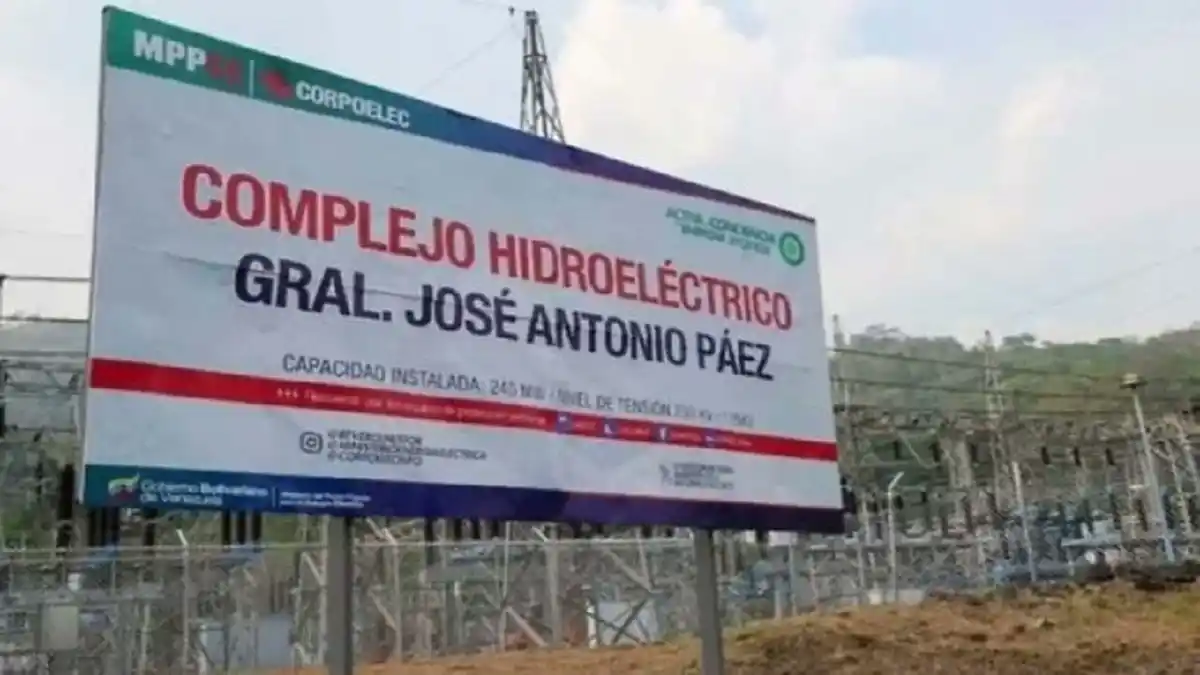 REACTIVAN complejo hidroeléctrico de Barinas: incorpora 120 megavatios para cuatro estados