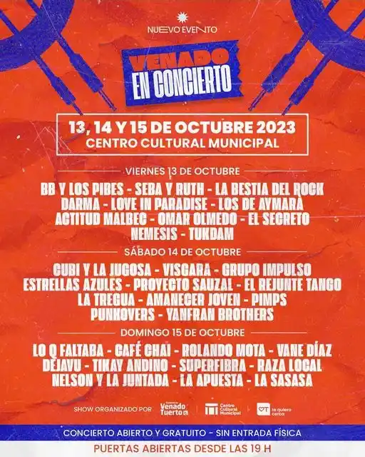 Venado en concierto - 2