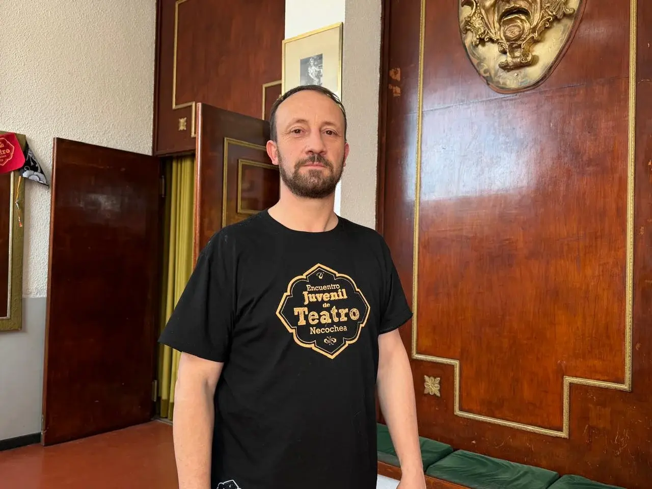 Lucas Freitas. Coordinador del Encuentro Juvenil de Teatro