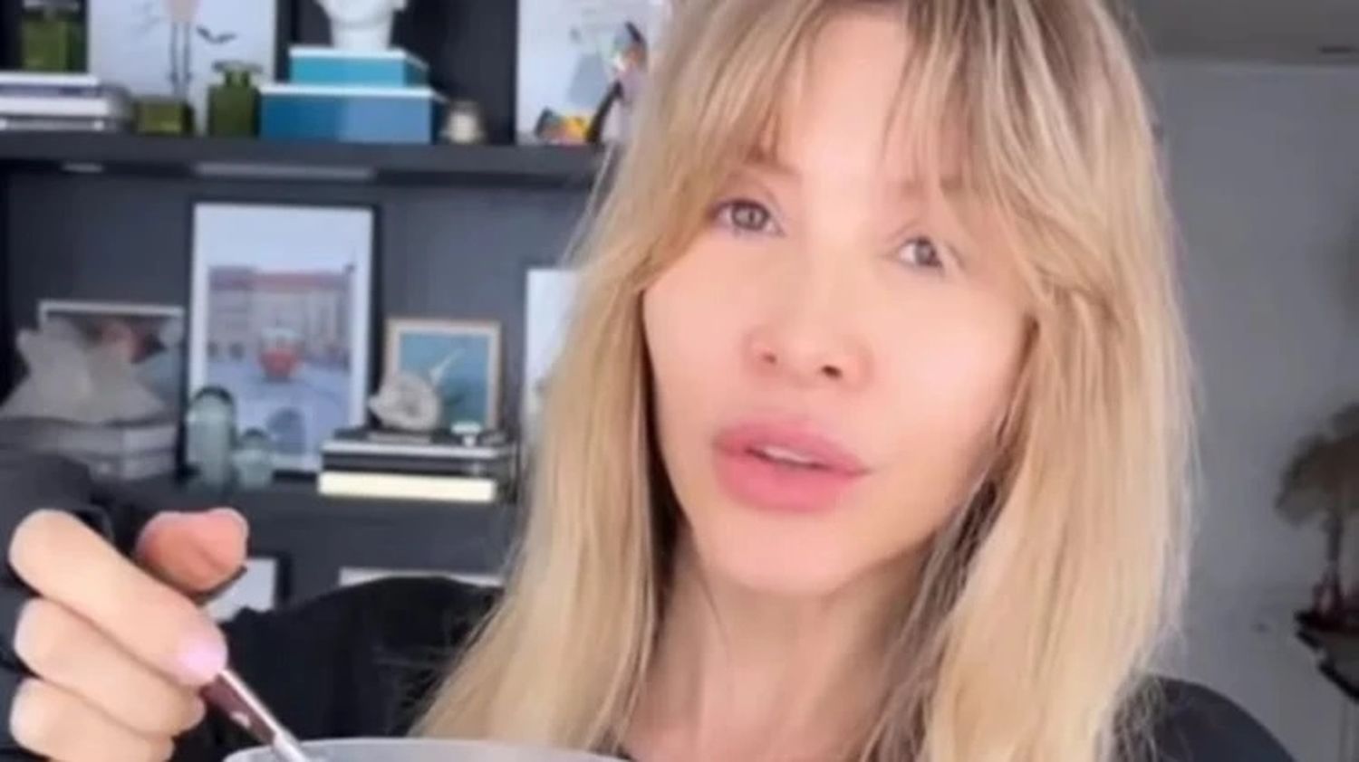 Guillermina Valdés contó en sus redes cómo preparar el caldo