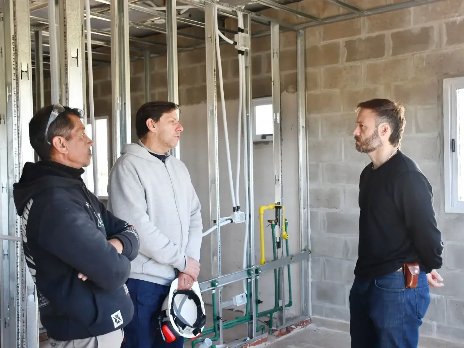 Avanza la construcción de viviendas destinadas a familias que viven en zonas inundables