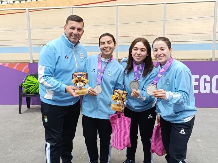 velocidad por equipos de mujeres