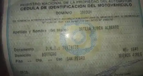 Tarjeta encontrada