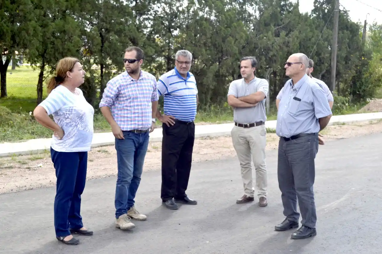 El acceso norte está terminado en más de un 75%