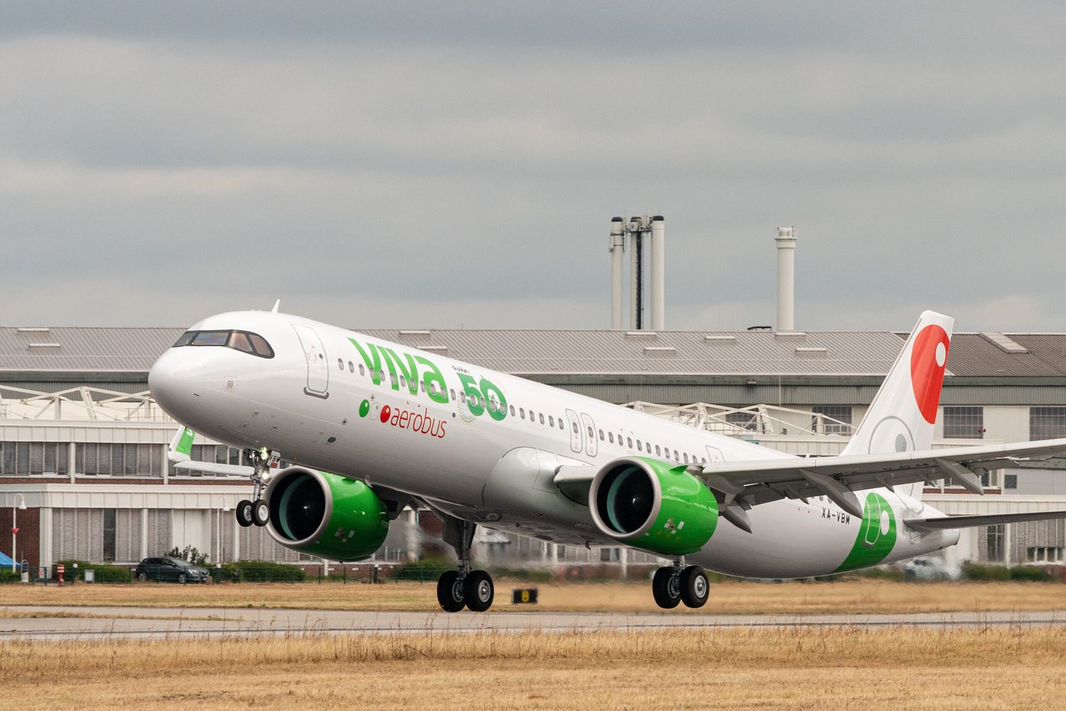Viva Aerobus receives its first Airbus A321neo with Airspace cabin