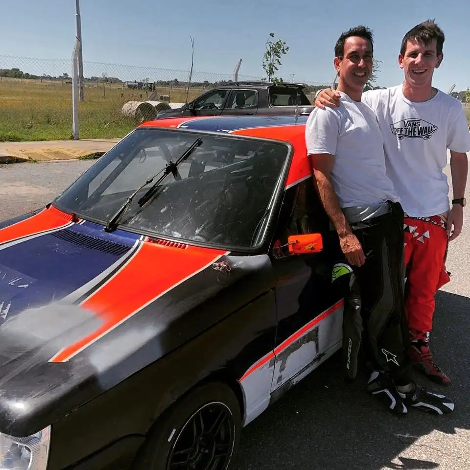 "Nacho" Fernández probó  el Turismo Pista en Olavarría