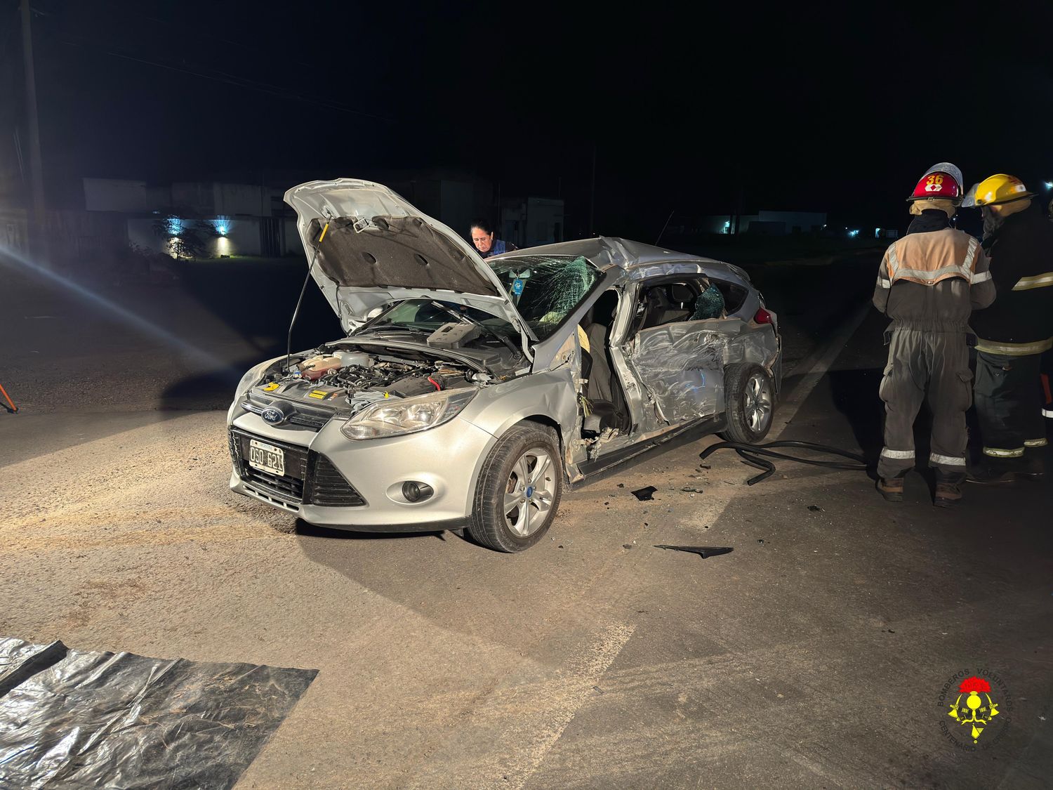 Grave accidente en Crespo