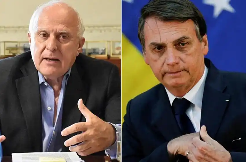 Duras críticas a Lifschitz por declarar huésped de honor a Bolsonaro