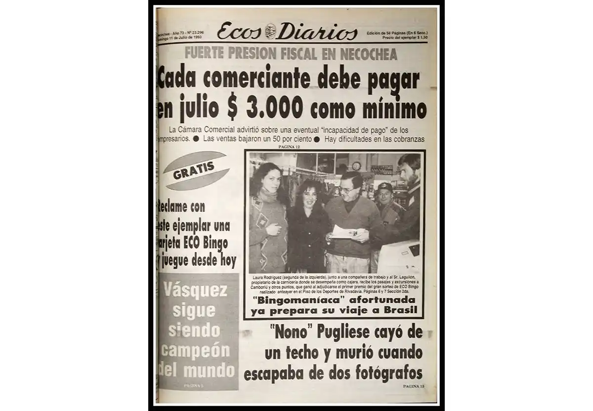 Domingo 11 de julio de 1993