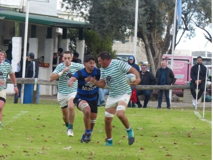 Caída del Verde ante el líder Uni de Rosario 49 a 29. Foto:CRAR