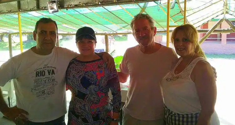 Lucía Galán y Pablo Alarcón en Vuelta de Obligado