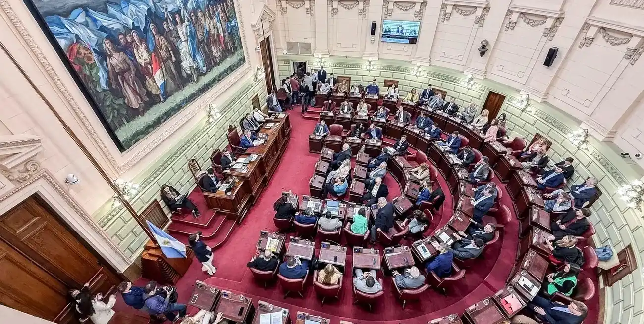 Cámara de Diputados de la provincia de Santa Fe. Crédito: Archivo El Litoral