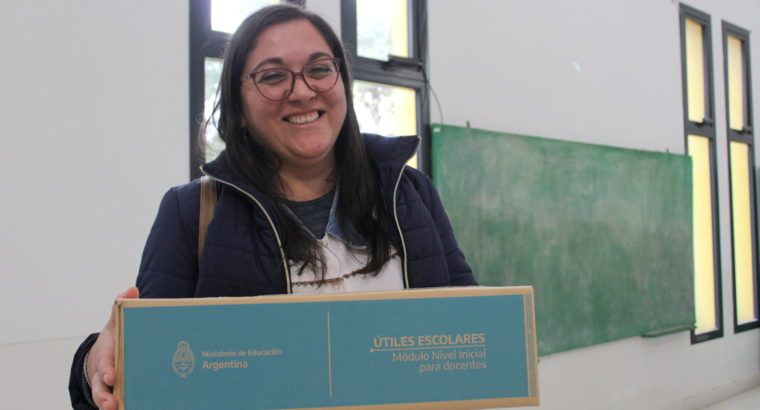 Más de 540 mil útiles escolares para estudiantes y docentes de Entre Ríos