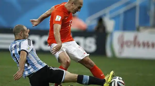 Se retiró Arjen Robben