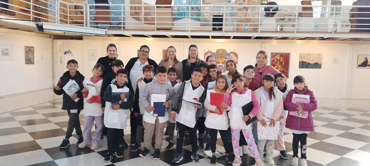 Alumnos de la Escuela 4 realizaron una visita guiada en el Museo Mulazzi