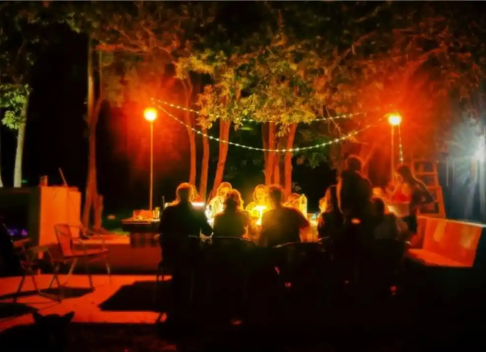 La foto que compartió Santiago Mitre en las redes sociales.