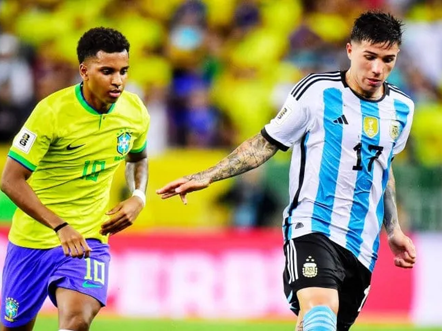 A qué hora juega Argentina vs. Brasil y en dónde verlo