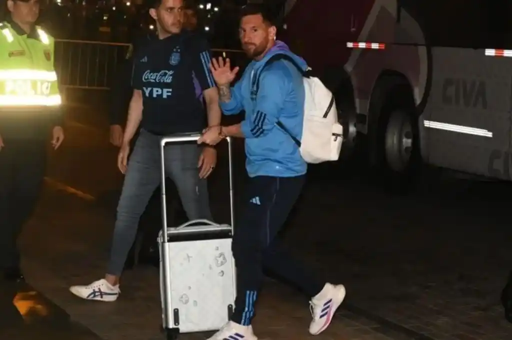 Llegó la Selección a Perú