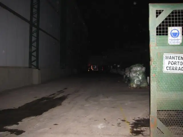 Incendio en la planta de Soychú