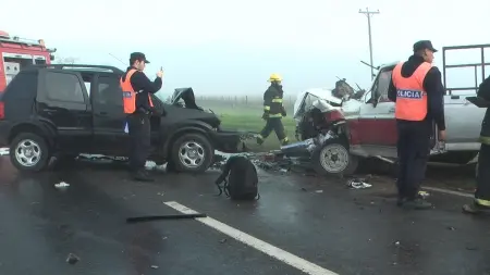 Accidente fatal en Ruta 8 altura San Antonio de Areco: Un muerto