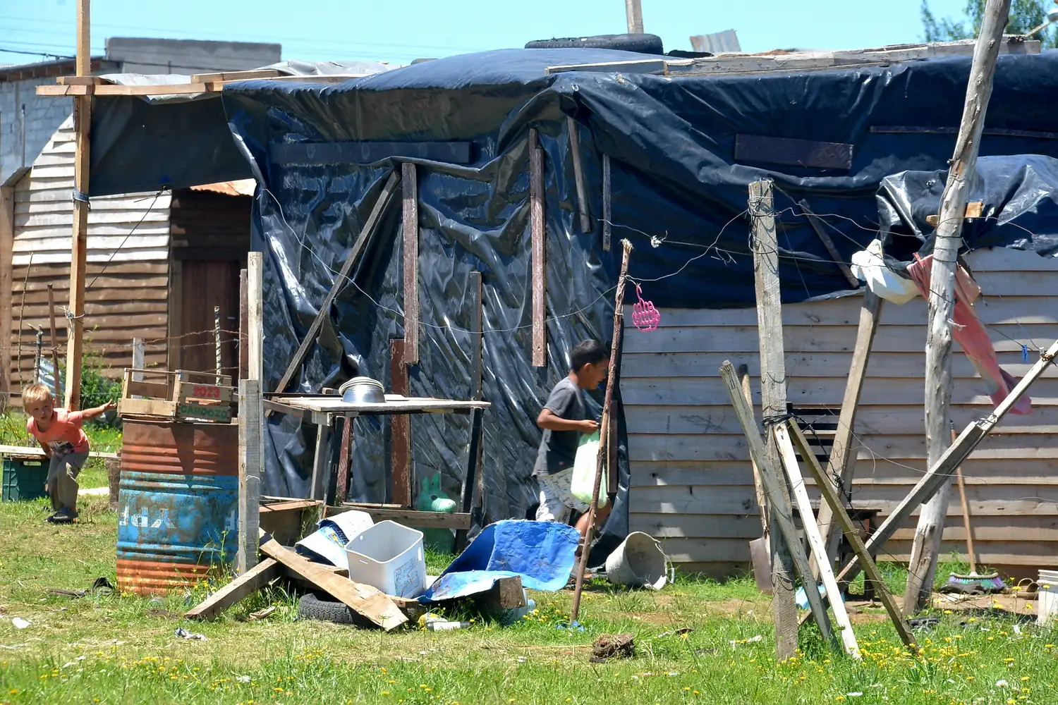 Solicitaron la intervención del Programa de Residencias Integradas Multidisciplinarias de la Provincia de Buenos Aires para la toma en La Movediza.