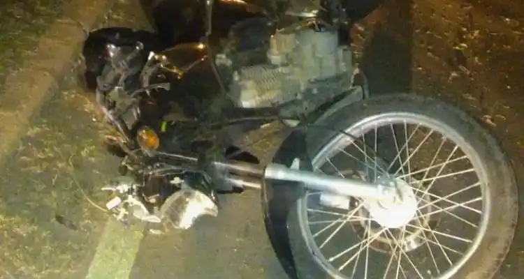 Se recupera en el Hospital un hombre que se cayó de su moto en la ruta