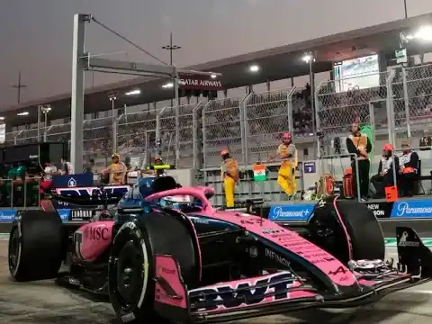 Buen inicio de los entrenamientos en Yas Marina para Colapinto.Foto:Alpine