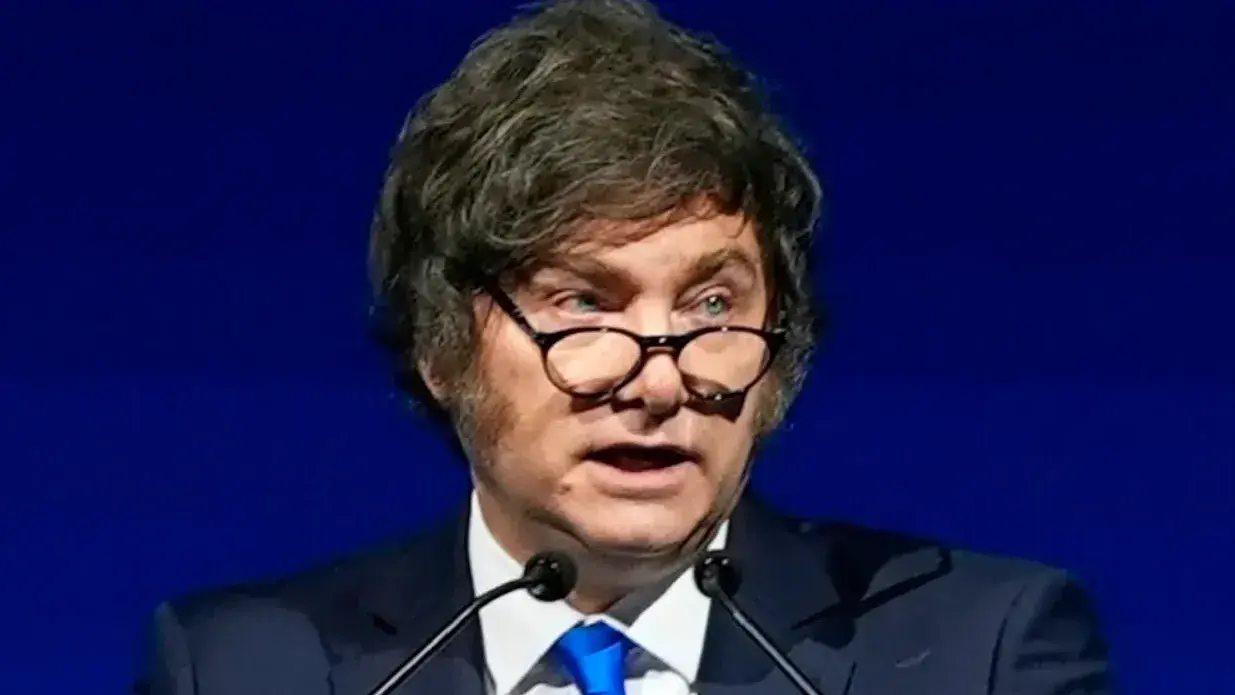 El Presidente Javier Milei.