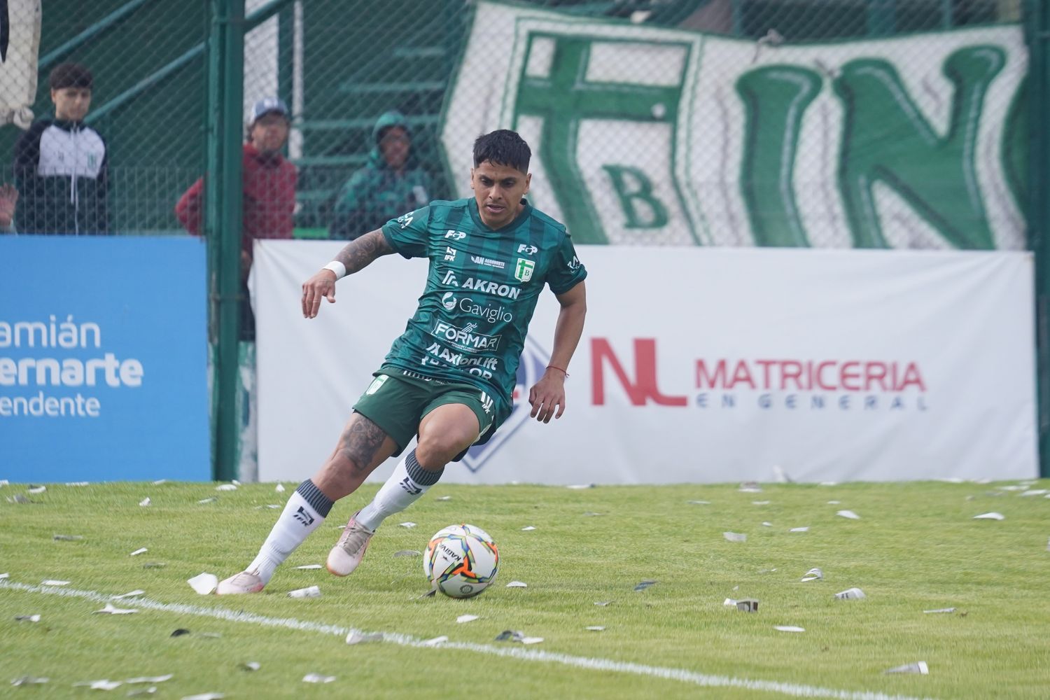 Matías Jaime, uno de los pilares del mediocampo "Verde".