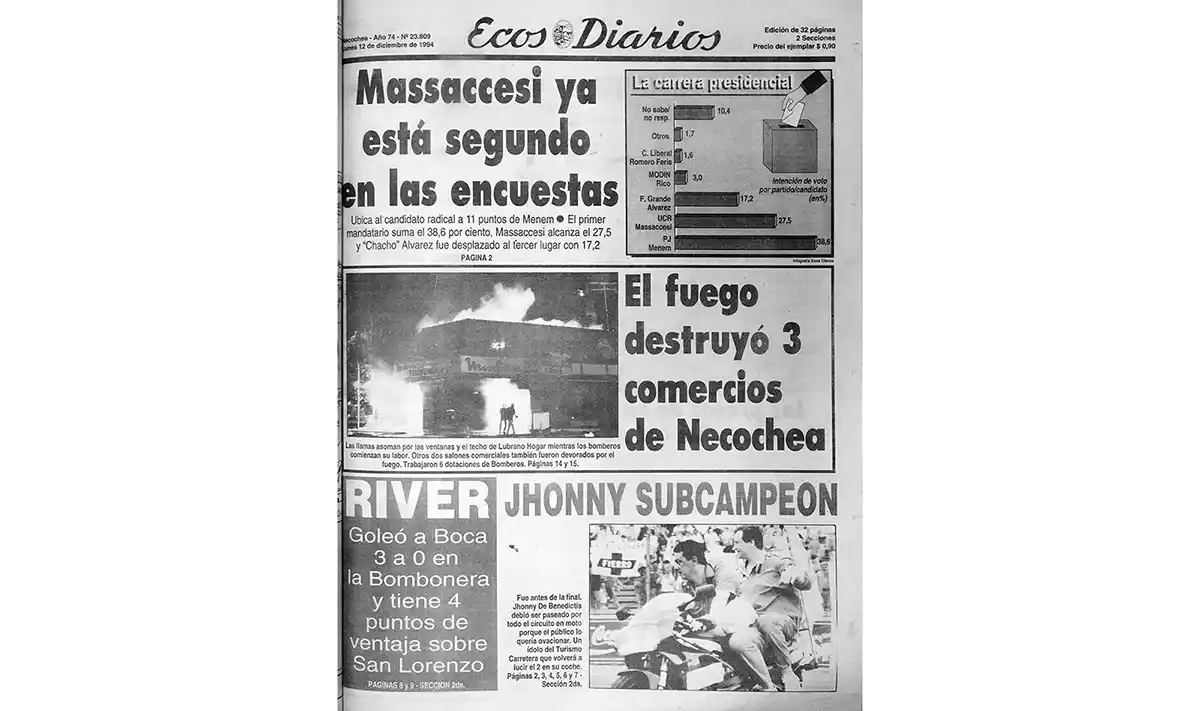 Lunes 12 de diciembre de 1994