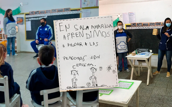 El proyecto del Jardín Calcuta para trabajar sobre la inclusión de personas con ceguera: “Así podemos ayudar”