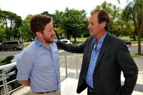 Bordet recibió al intendente electo más joven del país