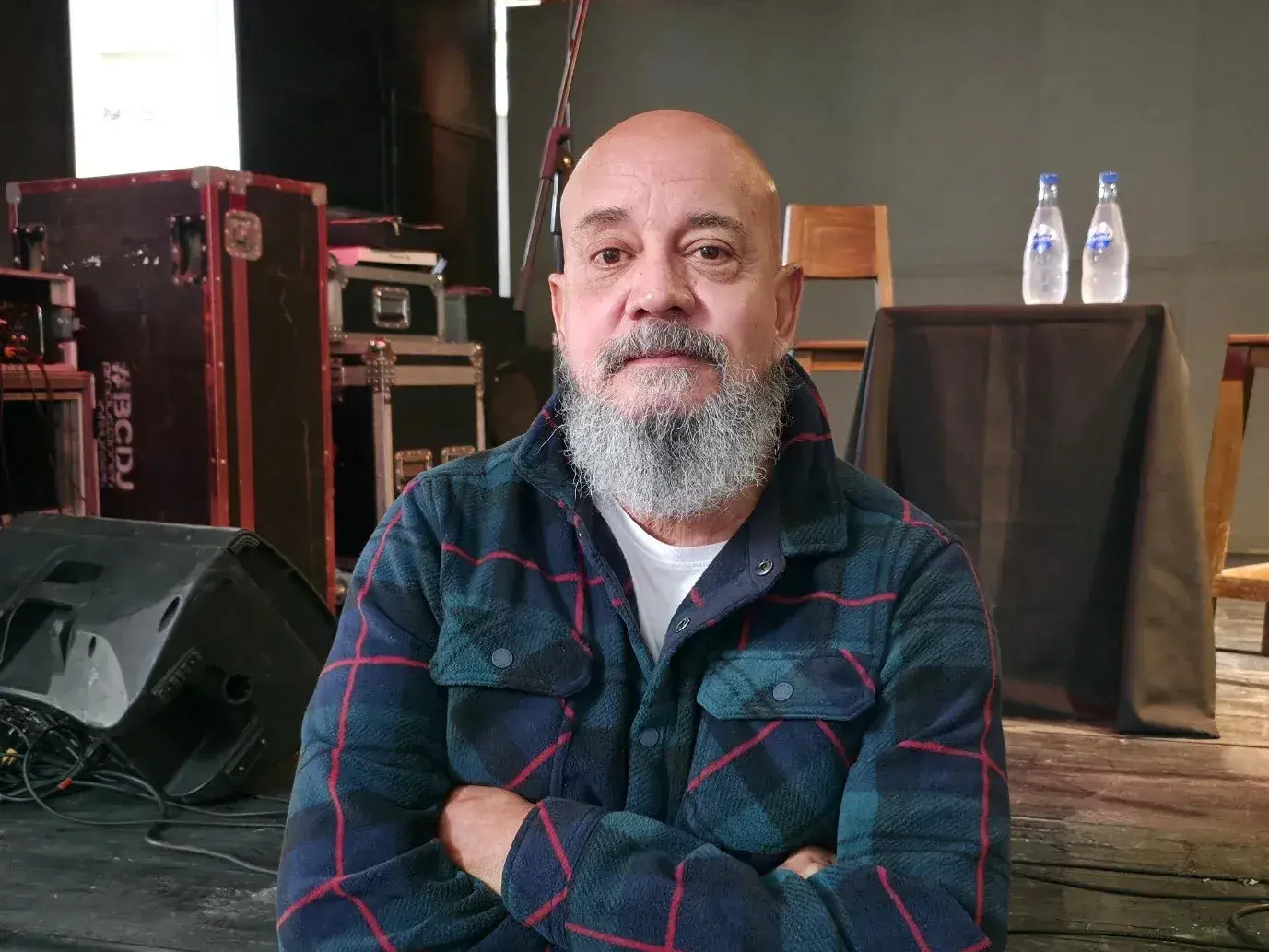 El Bahiano brindo una conferencia de prensa ayer previo al show acústico