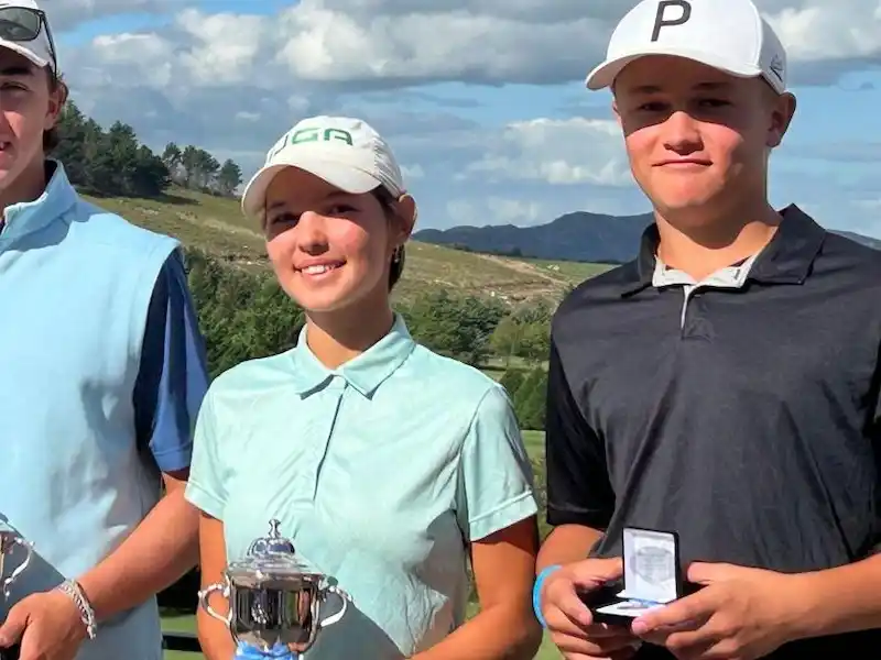 Los ganadores en El Valle, entre ellos Fermín Guerendiain.