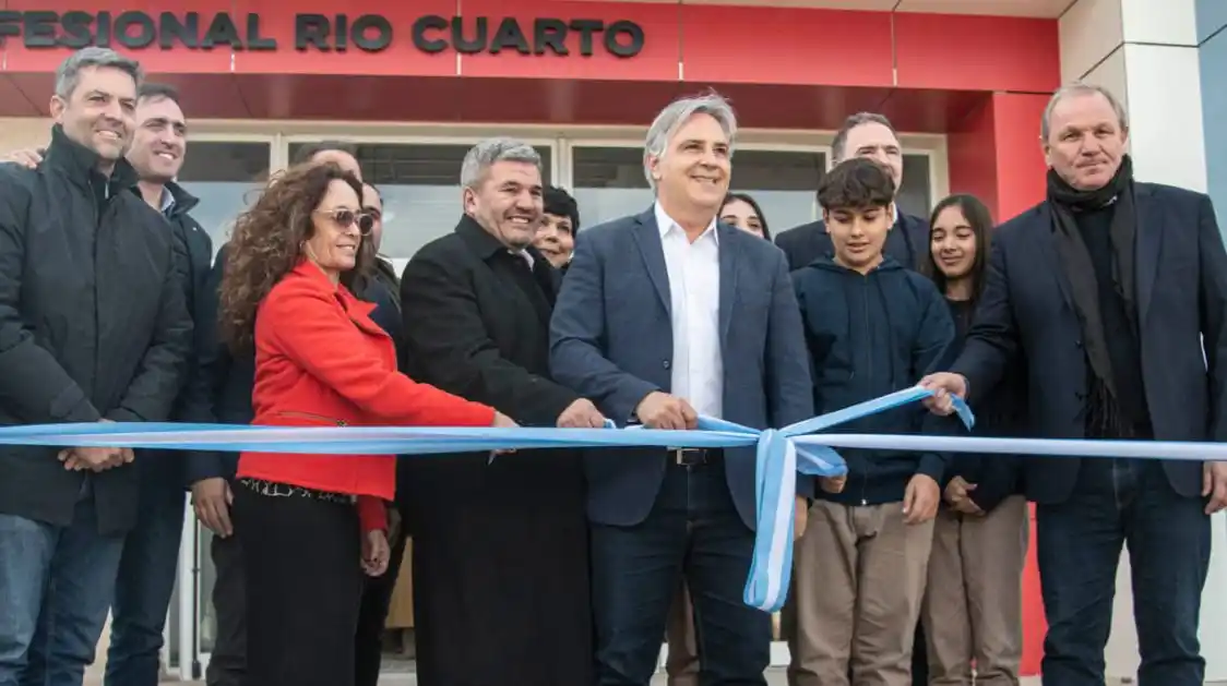 El gobernador Martín Llaryora pidió que se apruebe la ley de Ficha Limpia