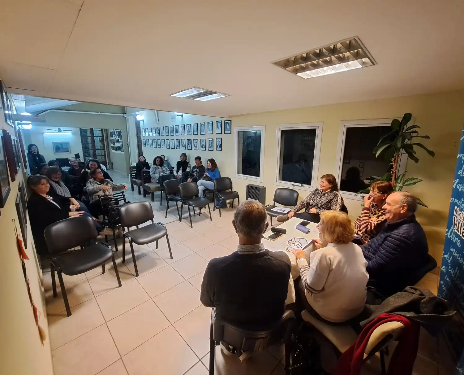 La reunión estuvo encabezada por el intendente Norberto Gizzi.