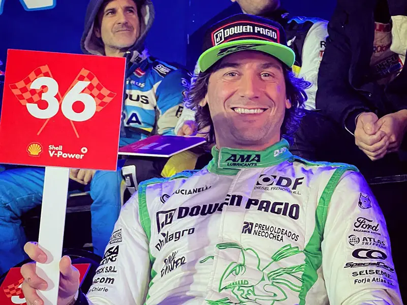 Matias Jalaf logró la bolilla con el número 1 y encabezará la Carreras del Estrellas del TC