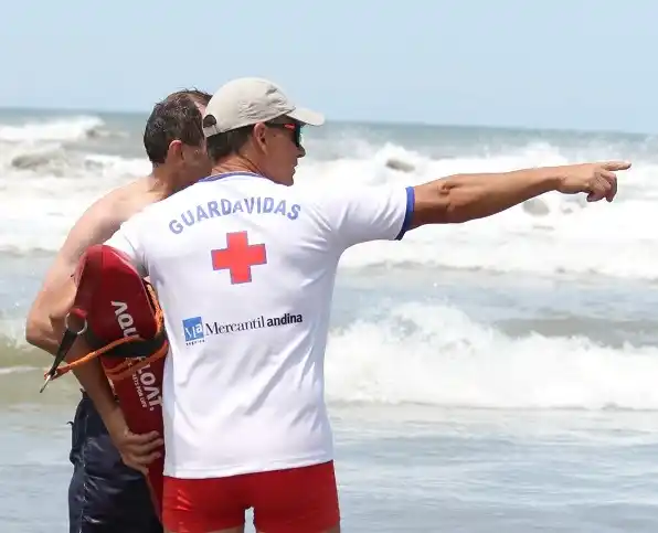 Guardavidas realizaron varios rescates en Dunamar