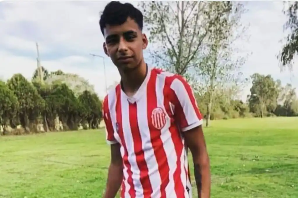 Lucas González joven jugador de fútbol que fue asesinado por la Policía