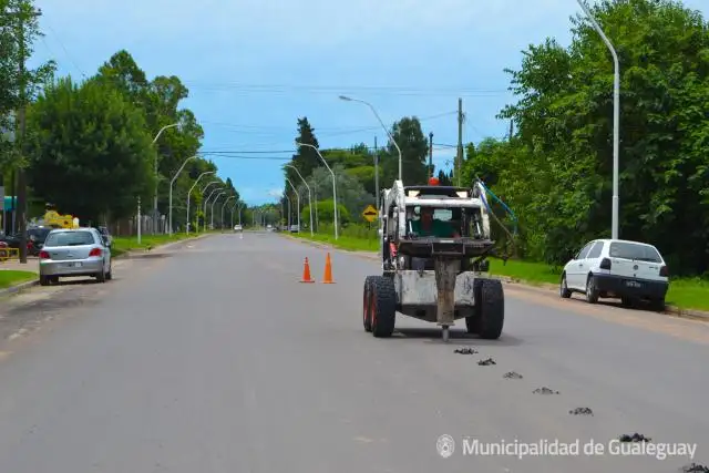 Obras en Avenida Illia