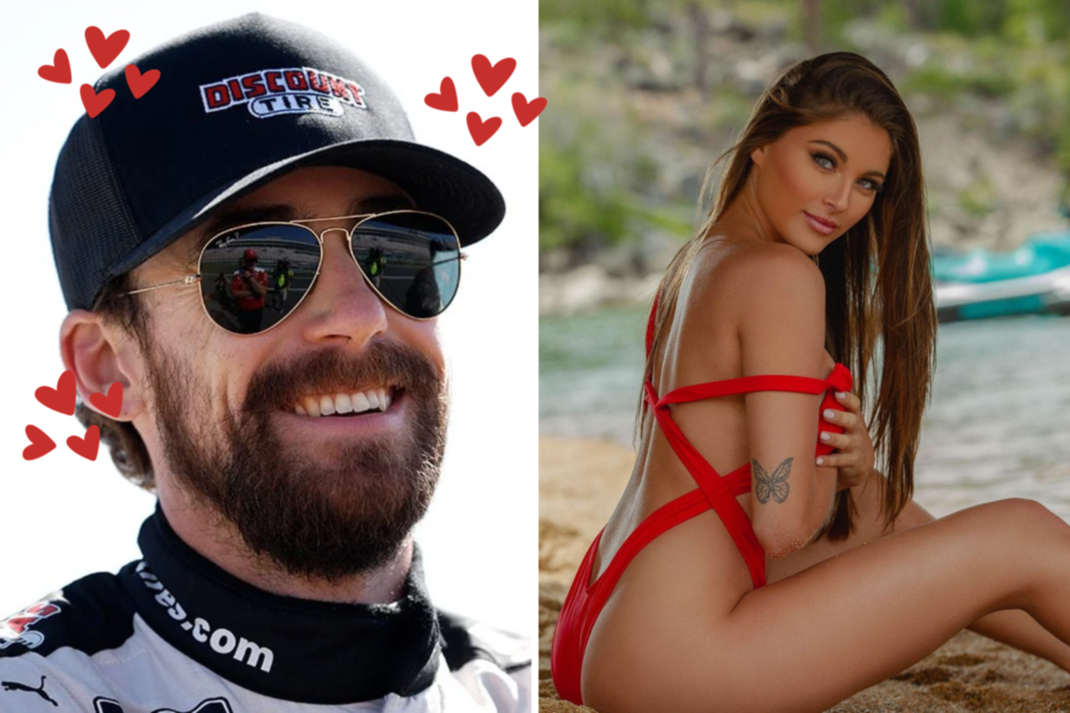 Esta es la mujer que conquistó a Ryan Blaney y que fue crucial para su triunfo en NASCAR