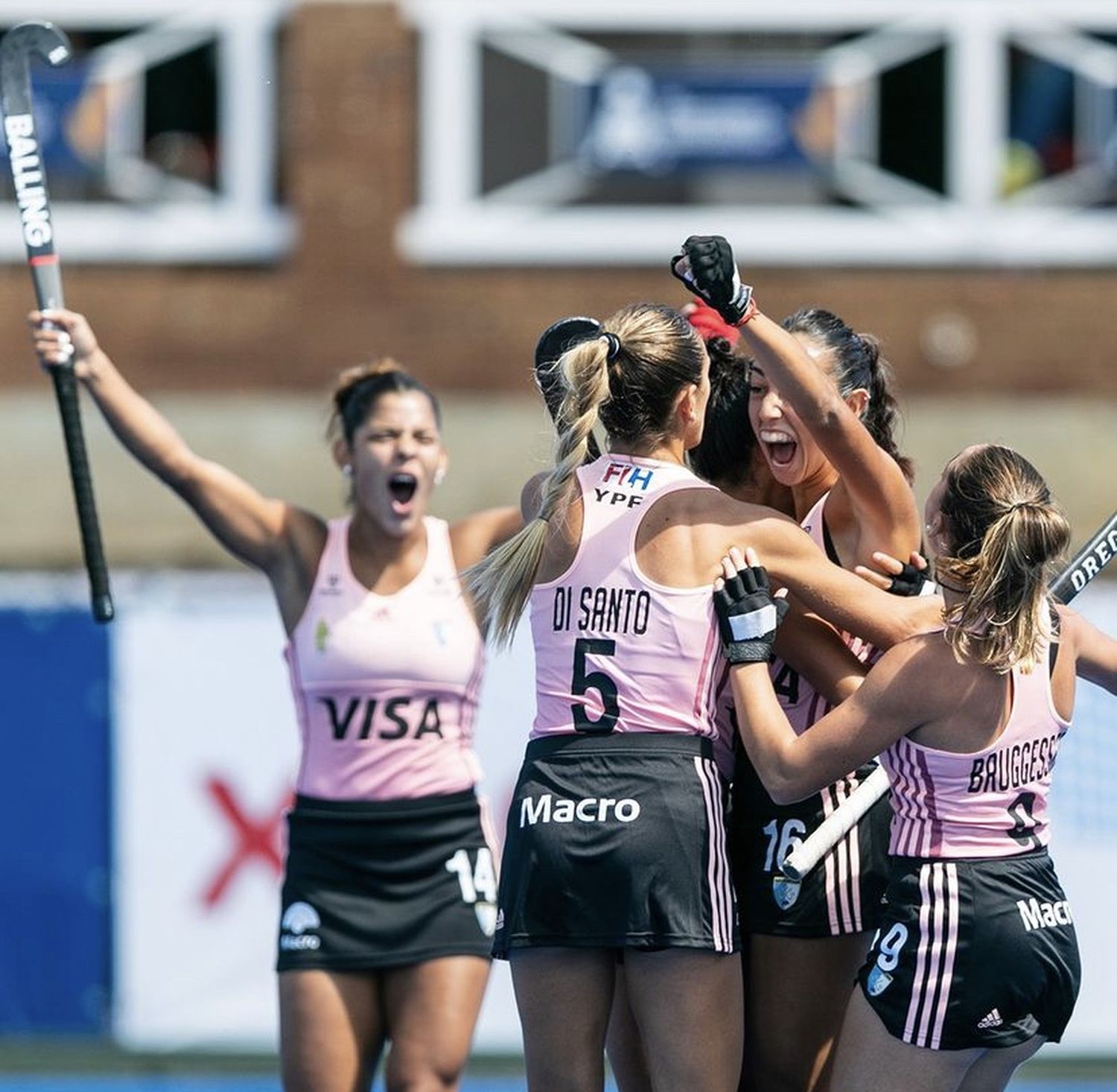 Con Bruggesser, Argentina clasificó a los cuartos de final
