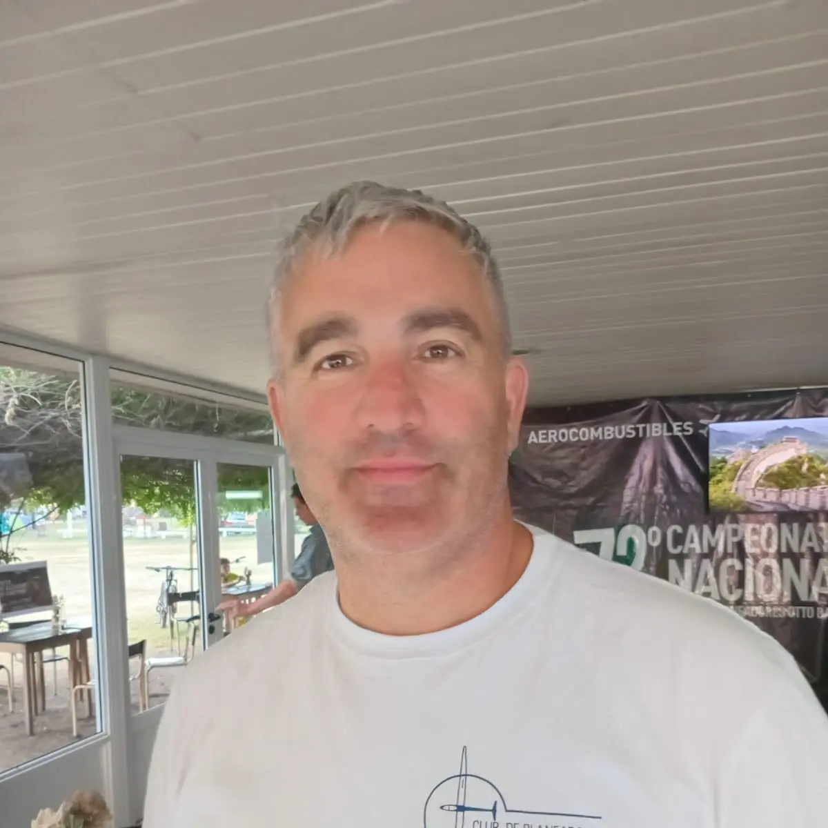 Bruno Quinteros, presidente del Club Otto Ballod (Juan Carlos Cabrera)