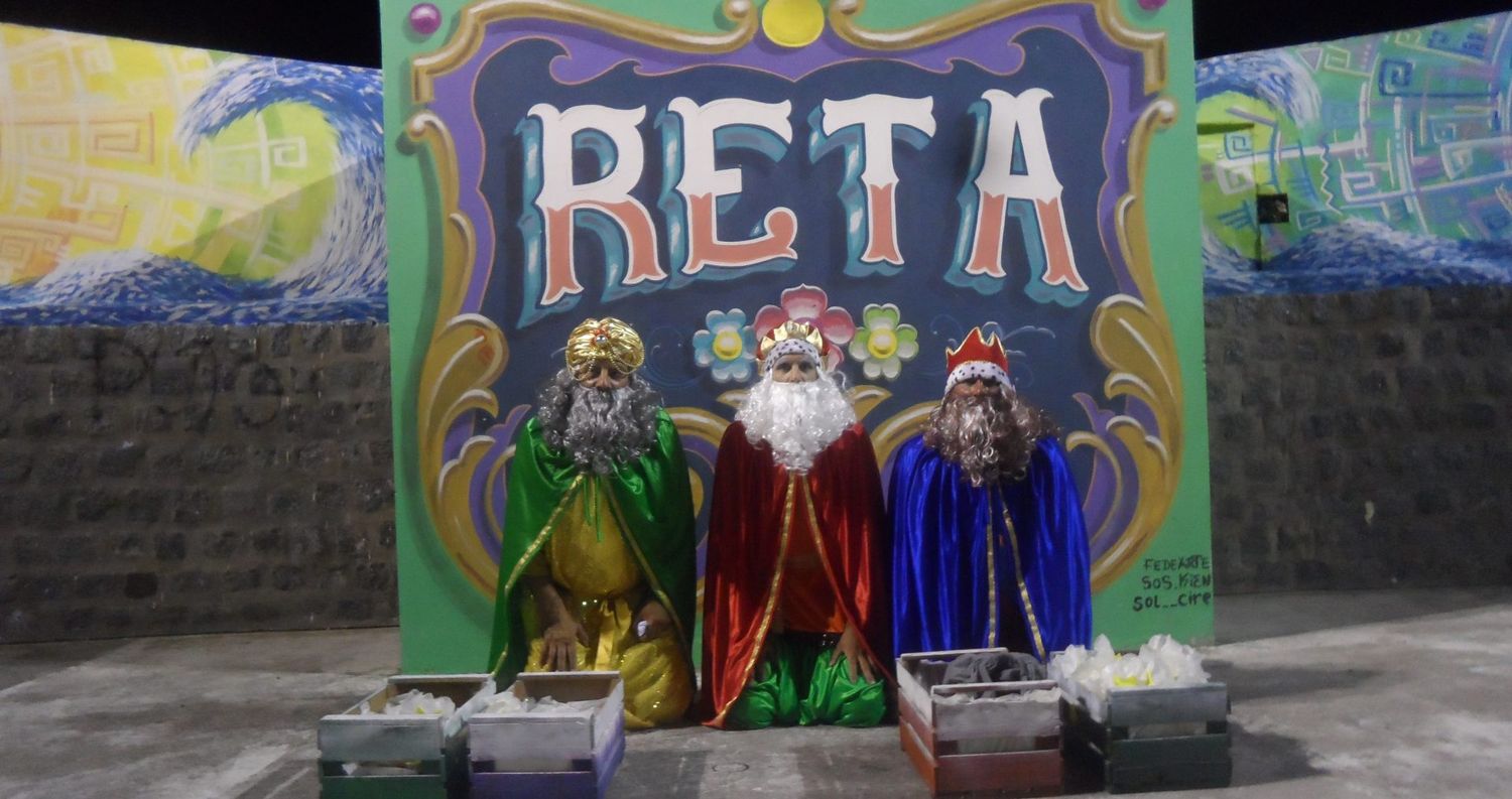 Entusiasmo y gratitud por los Reyes en Reta
