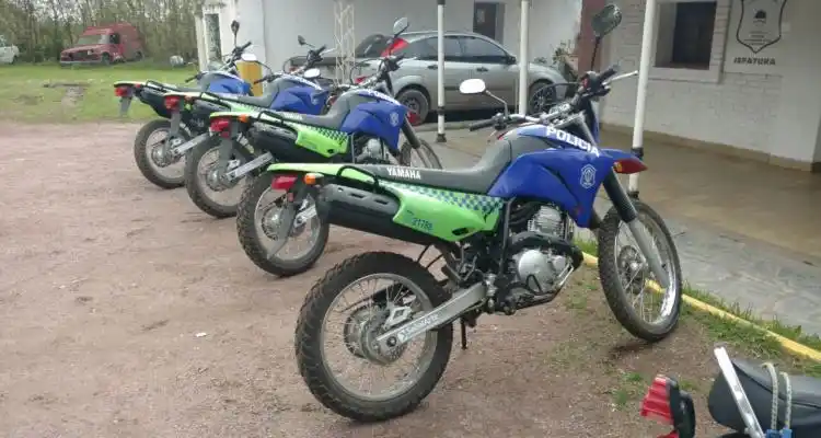 Llegaron las motos para la Policía