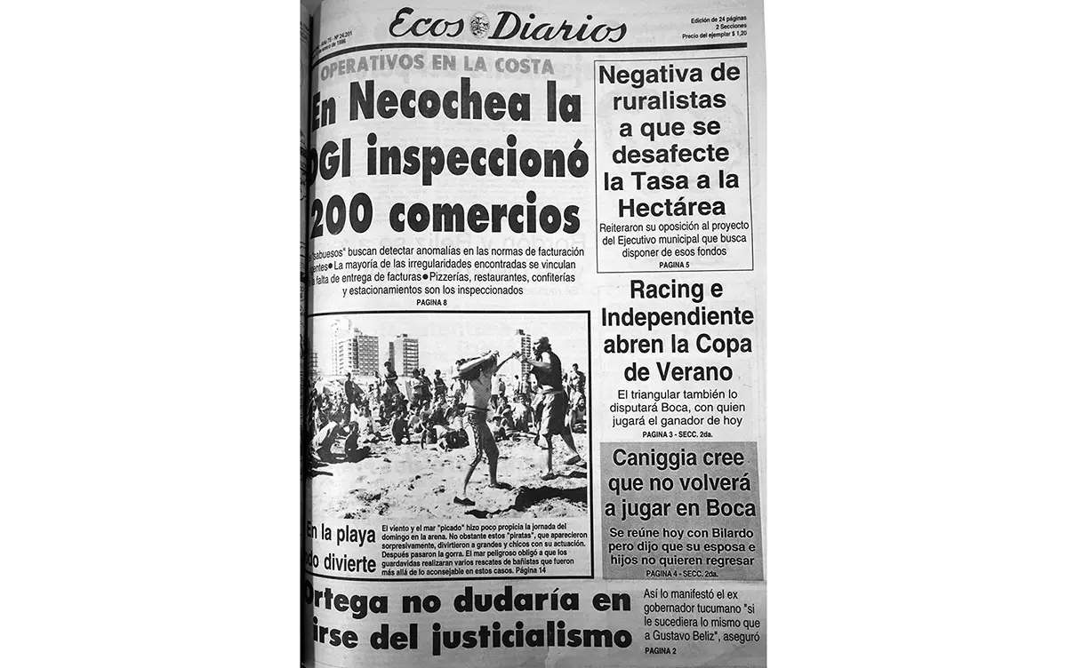 Lunes 15 de enero de 1996