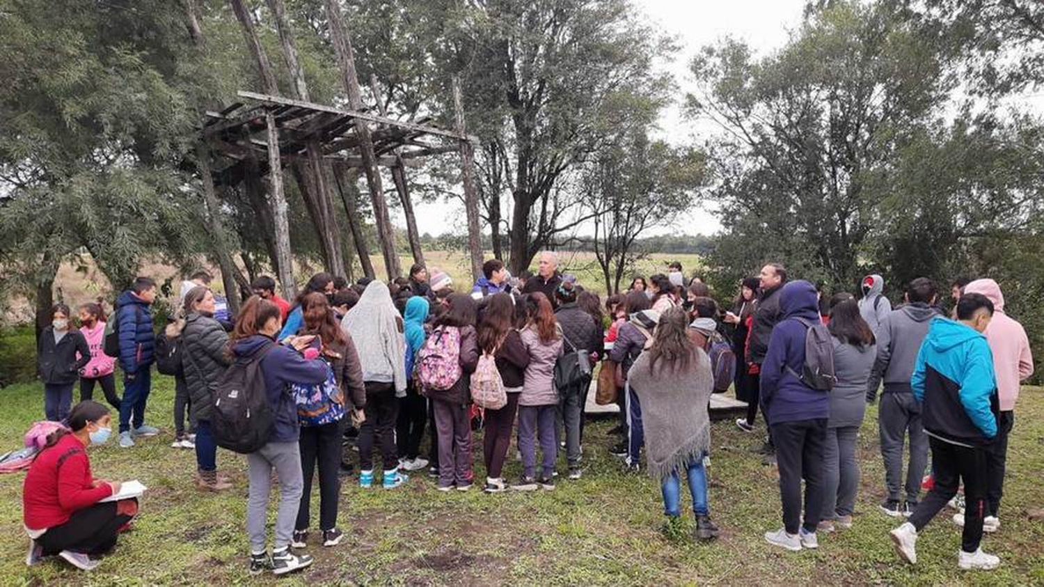 A 110 años de la construcción del Fortín 
Capitán Solari, una clase especial al aire libre