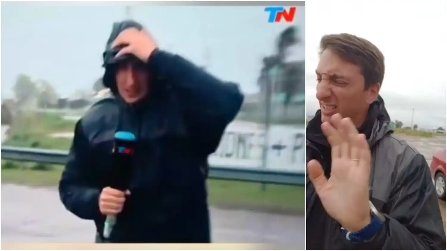 Periodista de Casares confrontó al equipo de TN por cubrir inundaciones con un candidato opositor a días de elecciones