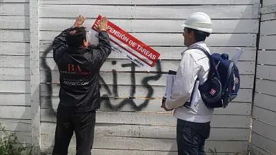 Suspendieron 12 obras en construcción en Olavarría